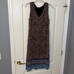 Medium Joan Vass cheetah dress